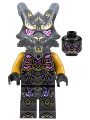 Preowned LEGO® Minifigure – NINJAGO njo0787 Crystal King/Overlord 2 Arms