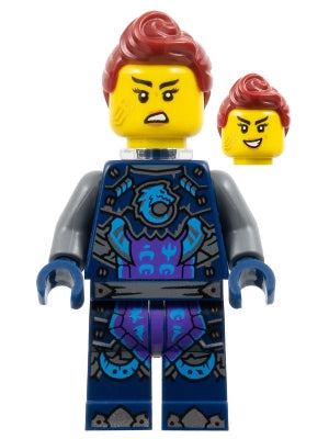 Preowned LEGO® Minifigure – NINJAGO njo0871 Jordana - Neck Bracket