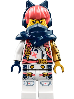 Preowned LEGO® Minifigure – NINJAGO njo0877 Sora - Shoulder Pads, Headphones