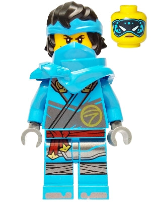 Preowned LEGO® Minifigure – NINJAGO njo0881 Nya - Dragons Rising, Hair, Shoulder Pads
