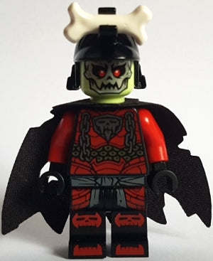 Preowned LEGO® Minifigure – NINJAGO njo0889 Bone King - Small Bone, Cape