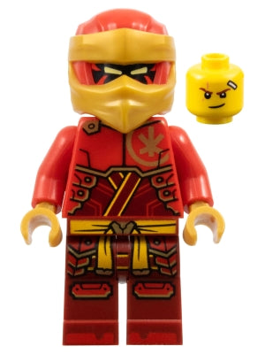 Preowned LEGO® Minifigure – NINJAGO njo0890 Kai - Dragons Rising, Red and Pearl Gold Head Wrap