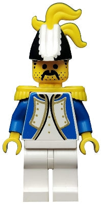 Preowned LEGO® Minifigure – Pirates pi004 Imperial Soldier Governor