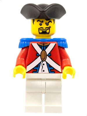 Preowned LEGO® Minifigure – Pirates pi109 Imperial Soldier II Officer w/out Plume