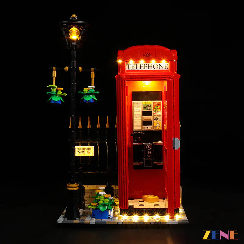 LEGO Light Kit for Red London Telephone Box 21347