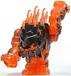 Preowned LEGO® Minifigure – Power Miners pm029 Eruptorr (Rock Monster)