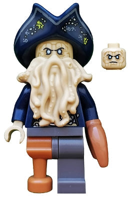 Preowned LEGO® Minifigure – Pirates of the Caribbean poc031 Davy Jones