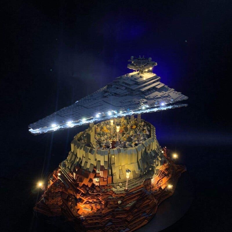 LEGO Light Kit for Jedha City and Empire Spaceship #21007