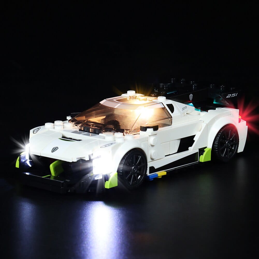 LEGO Light Kit for Koenigsegg Jesko 76900