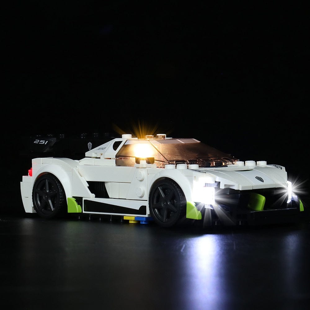 LEGO Light Kit for Koenigsegg Jesko 76900