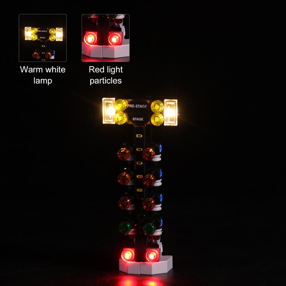 LEGO Light Kit for Dodge Challenger SRT Demon Charger R/T 75893