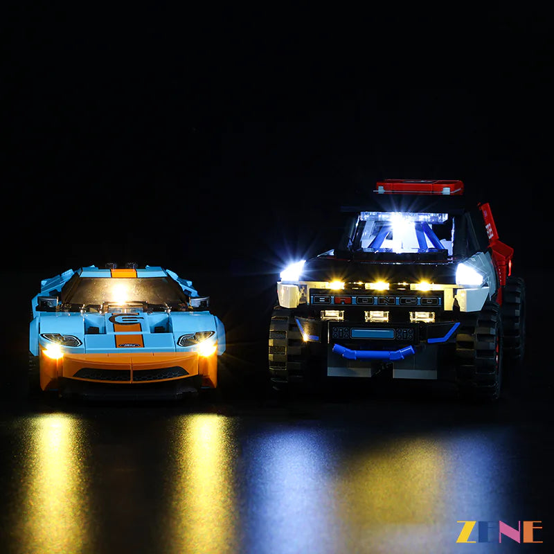 LEGO Light Kit for Ford GT Heritage Edition and Bronco R 76905