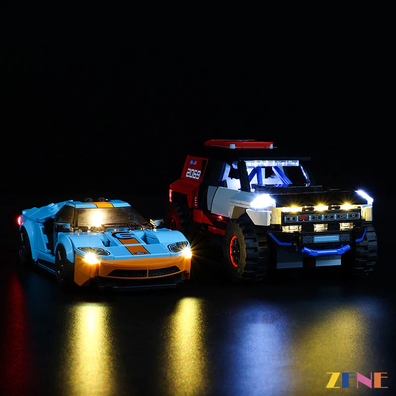 LEGO Light Kit for Ford GT Heritage Edition and Bronco R 76905