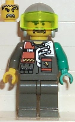 Preowned LEGO® Minifigure – Rock Raiders rck006 Chief