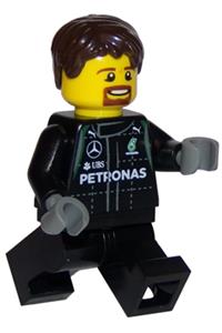 Preowned LEGO® Minifigure – SPEED CHAMPIONS sc044 Mercedes AMG Petronas Formula One Team En