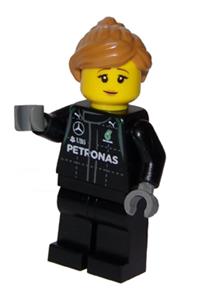 Preowned LEGO® Minifigure – SPEED CHAMPIONS sc045 Mercedes AMG Petronas Formula One Team En
