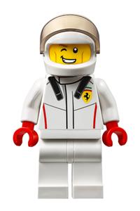 Preowned LEGO® Minifigure – SPEED CHAMPIONS sc051 Ferrari FXX K Driver