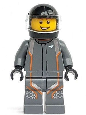 Preowned LEGO® Minifigure – SPEED CHAMPIONS sc069 McLaren Senna Driver
