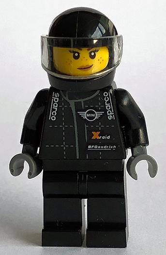 LEGO Minifig SPEED CHAMPIONS sc070 2018 MINI John Cooper Works Buggy ...