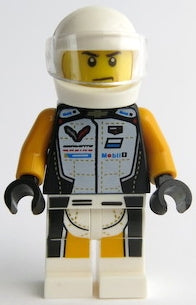 Preowned LEGO® Minifigure – SPEED CHAMPIONS sc088 Chevrolet Corvette C8.R Driver