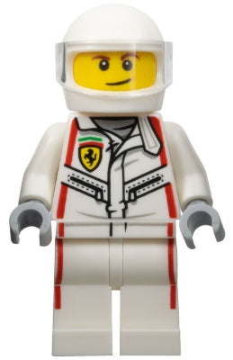 Preowned LEGO® Minifigure – SPEED CHAMPIONS sc097 1970 Ferrari 512 M Driver