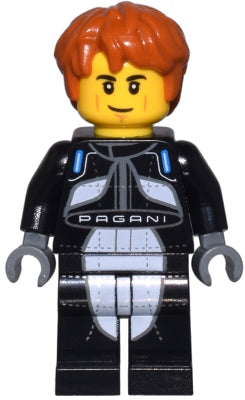 Preowned LEGO® Minifigure – SPEED CHAMPIONS sc109 Pagani Utopia Driver
