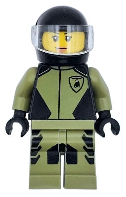 Preowned LEGO® Minifigure – SPEED CHAMPIONS sc115 Lamborghini Lambo V12 Vision Gran Turismo Driver