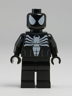Preowned LEGO® Minifigure – Super Heroes sh0045 Spider-Man in Black Symbiote Costume (Comic-