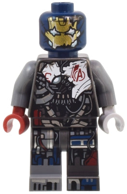 Preowned LEGO® Minifigure – Super Heroes sh0924 Ultron MK1 - Dark Blue Head