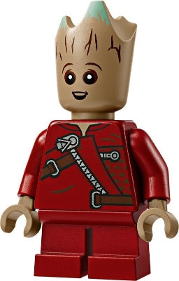 Preowned LEGO® Minifigure – Super Heroes sh0935 Groot - Baby, Short Legs