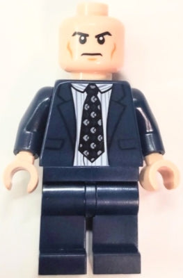 Preowned LEGO® Minifigure – Super Heroes sh0990 Professor X (Charles Francis Xavier) - Dark Blue Suit