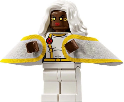 Preowned LEGO® Minifigure – Super Heroes sh0993 Storm - White Suit, Long Hair