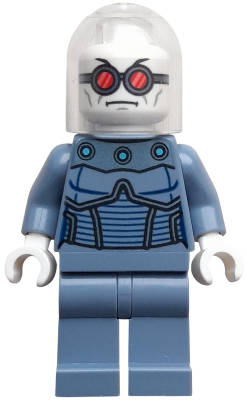 Preowned LEGO® Minifigure – Super Heroes sh1004 (Mr. Freeze - Sand Blue Outfit)