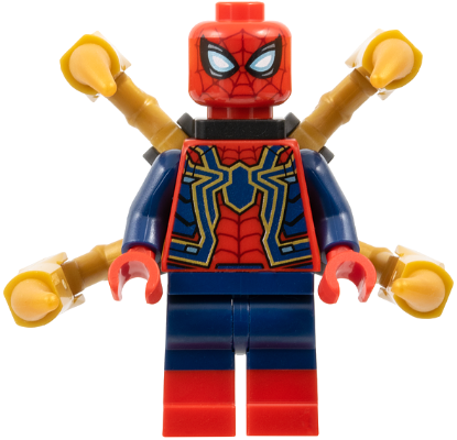 Preowned LEGO® Minifigure – Super Heroes sh1047 (Iron Spider - Skeleton Arms with Barbs)