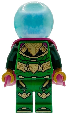 LEGO Minifigure Super Heroes sh1101 Mysterio White Skull Head