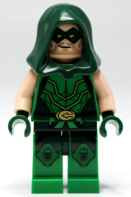 Preowned LEGO® Minifigure – Super Heroes sh0138 Green Arrow Hood (San Diego Comic-Con 2013 E