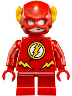 Preowned LEGO® Minifigure – Super Heroes sh0246 The Flash0 sh0ort Legs