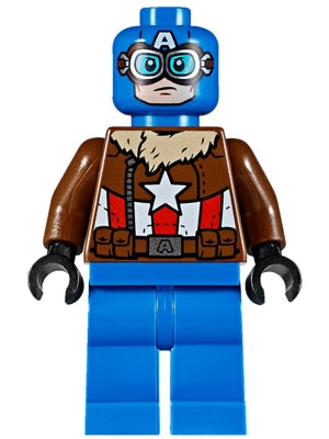 Preowned LEGO® Minifigure – Super Heroes sh0374 Pilot Captain America