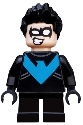 Preowned LEGO® Minifigure – Super Heroes sh0481 Nightwing sh0ort Legs