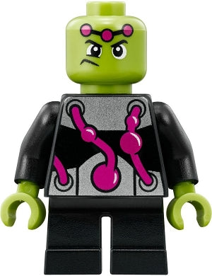 Preowned LEGO® Minifigure – Super Heroes sh0484 Brainiac sh0ort Legs