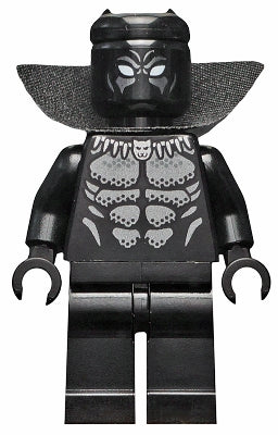 Preowned LEGO® Minifigure – Super Heroes sh0622 Black Panther Collar