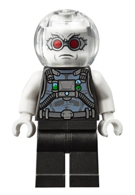Preowned LEGO® Minifigure – Super Heroes sh0662 Mr. Freeze Pearl Dark Gray