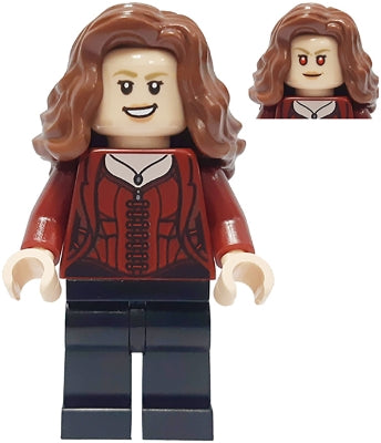 LEGO® Minifigure Super Heroes sh0732 The Scarlet Witch (Wanda Maximoff) Plain Bla