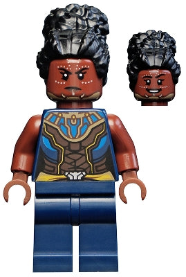 Preowned LEGO® Minifigure – Super Heroes sh0735 sh0uri Dark Blue Top
