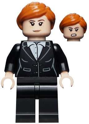 Preowned LEGO® Minifigure – Super Heroes sh0740 Pepper Potts Black Suit