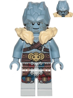 Preowned LEGO® Minifigure – Super Heroes sh0814 Korg Neck Collar Fur