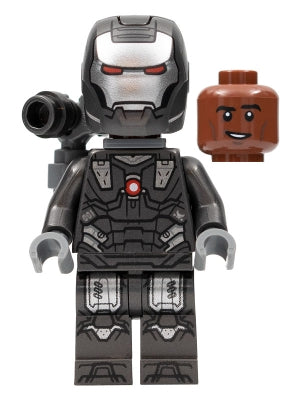 Preowned LEGO® Minifigure – Super Heroes sh0819 War Machine Pearl Dark Gray and Silver Armor