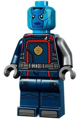 Preowned LEGO® Minifigure – Super Heroes sh0876 Nebula Dark Blue Suit