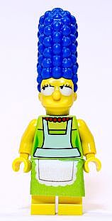 Preowned LEGO® Minifigure – The Simpsons sim002 Marge Simpson w/Apron