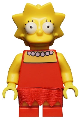 Preowned LEGO® Minifigure – The Simpsons Series 1 sim010 Lisa Simpson The Simpsons Series 1